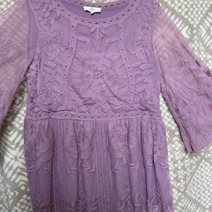 Embroidered Peplum top from Entro